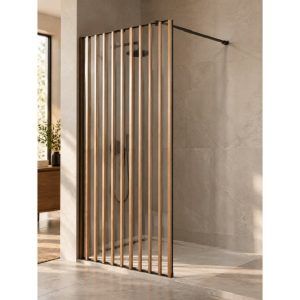 Параван за баня SILVARA Wood Collection